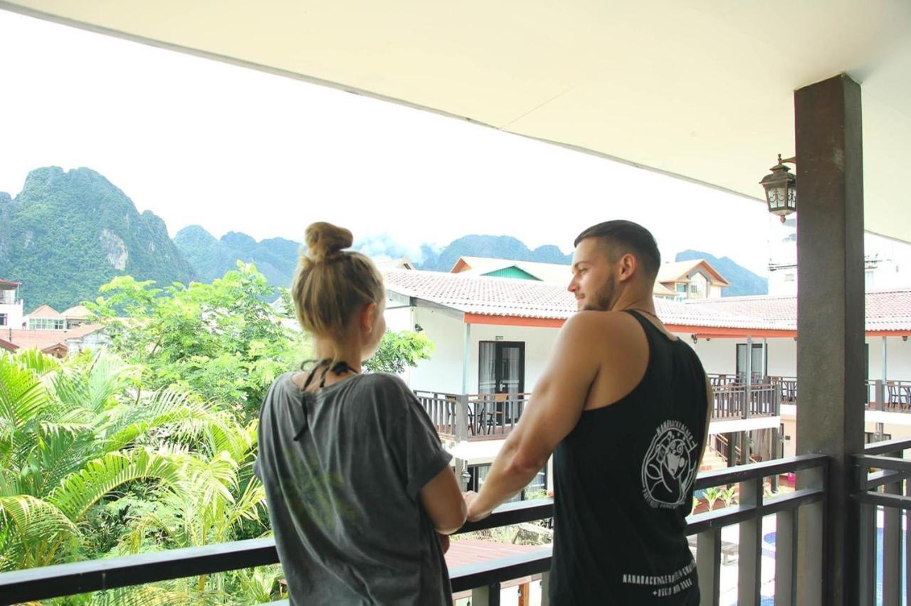Jasmine Garden Resort Vang Vieng Esterno foto
